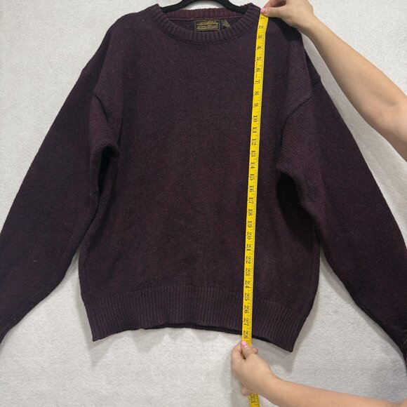 Vintage Eddie Bauer Sweater Mens Extra Large Wool Crewneck Knit Pullover USA 90s - Picture 2 of 8